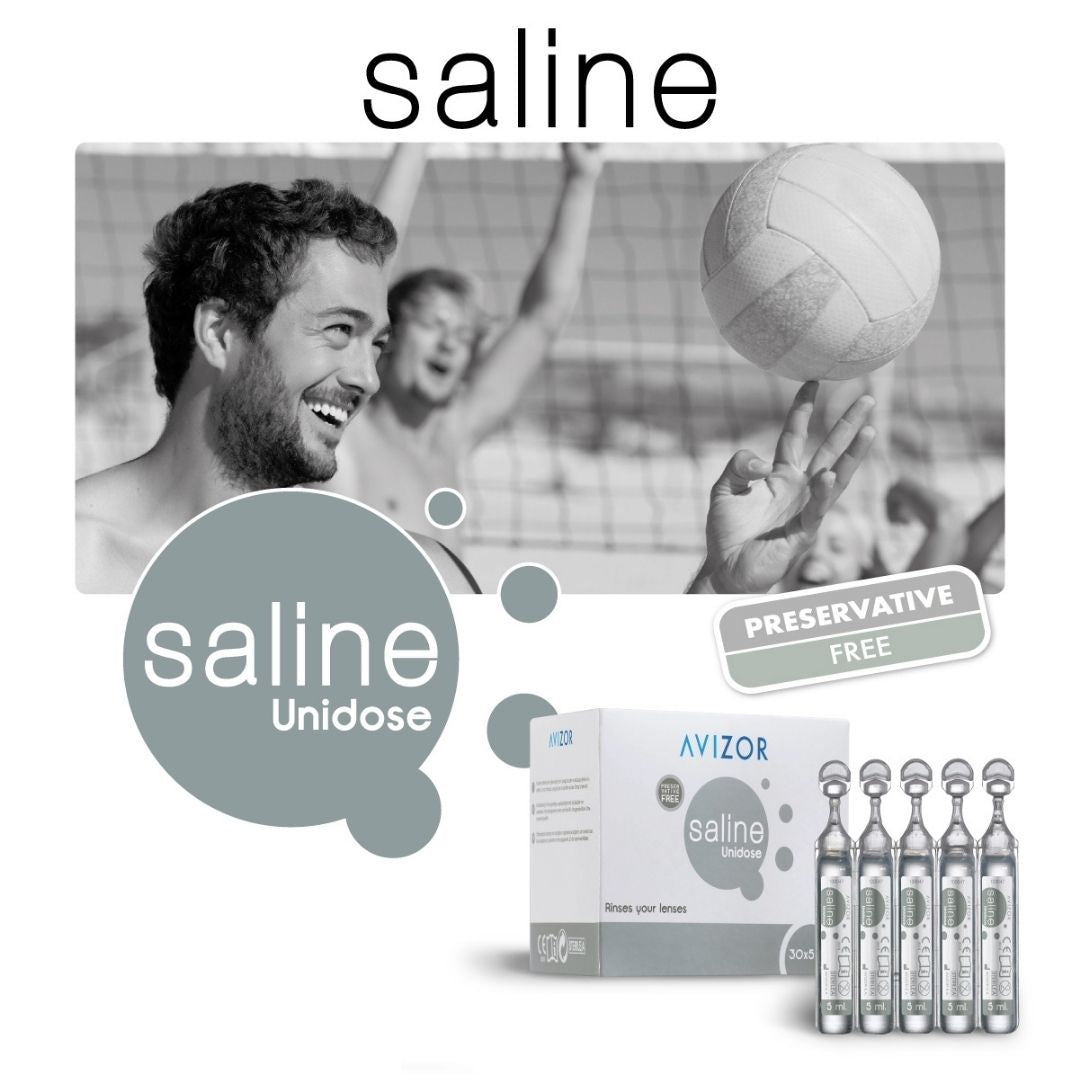 Saline Solucion Para Lentes de Contacto